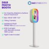 DSLR Oval Photo Booth with LED Light for Sale