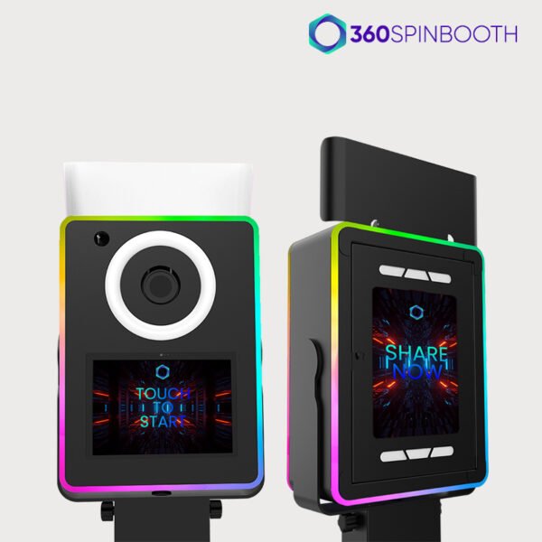 DSLR Photo Booth Shell with Printer Shelf & Bounce Card PS1 front