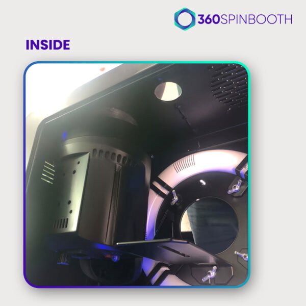 DSLR Photo Booth Shell with Printer Shelf & Bounce Card PS1 Inside