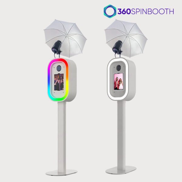 DSLR Oval Photo Booth with LED Light for Sale