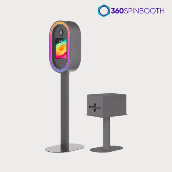 ipad dslr photo booth with printer black