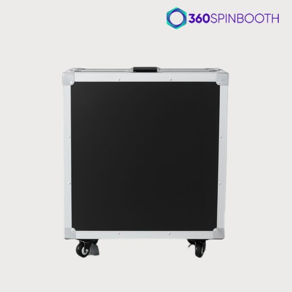 flight case for ipad photo booth with ring light