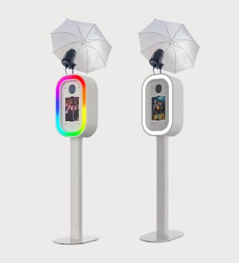 DSLR Oval Photo Booth with LED Light